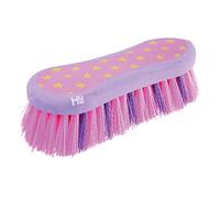 HySHINE Star Easy Grip Dandy Brush - Pink/Lilac - 20 x 8cm