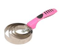 Hyshine Vivid Spring Horse Curry Comb Pink (One Size)