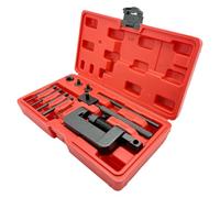 HYSHLC 13 Pcs Motorcycle Chain Breaker Kit, Universal Chain Cutter Splitter Rivet Tool Set, Chain Link Removal Tool for Bike, ATV with Carry Case