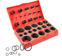 HYSHLC 419 PCS Nitrile Rubber O-Ring Assortment Kit, 32 Metric Sizes (3mm-50mm) O-ring Set with Heavy-Duty Storage Box for Automotive, Plumbing, Hydraulic, Pneumatic Repairs