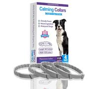 HYSHLC Calming Collar for Dogs, Adaptil Collar for Dogs Relief Anxiety Stress Separation, 4Pcs Adjustable Breakaway Calm Collars (Grey)
