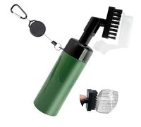 HYSHLC Golf Club Brush Cleaner with Drawstring, Golf Brush and Groove Cleaner with Cover for Easy Cleaning, Golf Club Washer Essentials Golf Accessories for Men/Women