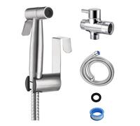 HYSHLC Handheld Bidet Sprayer for Toilet Spray Attachment with Hose for Feminine Wash Baby Cloth Diaper Washer Shower Sprayer for Toilet Bathroom Cleaning Personal Hygiene