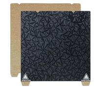 HysiPrui 3D Printer Double Sided Texured Surface PEI & PEO Sheet Build Plate - Magnetic Flexible Removable Heated Bed Mat with Location Hole for ELEGOO Neptune 3 Pro/Neptune 4/Neptune 4 Pro