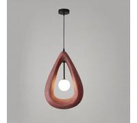 HYSJDMNC Pendant Lamps Japanese Wabi-sabi Style LED Hanging Lights Adjustable Cord Hanging Lamp Restaurant Art Decor Chandelier Creative Suspension Lighting for Over Table Living Room YYuan