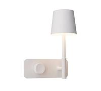 HYSJDMNC Wall Lamp Indoor,Simple LED 3000K Warm Light Wall Sconce,Knob Switch Wall Light, Indoor Hotel Bedroom Bedside Reading Wall Light Fixtures YYuan