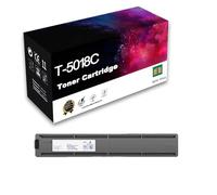 HYSMF High Yield Compatible Black Toner Cartridge Set With Chip For Toshiba T-5018C E-Studio 2018A 2518A 3018A 3518A 4518A 5018A,Black-1 Pcs
