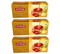 Hyson Classic Collection Pineapple Flavoured Black Tea 3 Pack - 3 x 32 Tea Bags - Tropical Fruit Infused Tea - Includes Gifty Goodness Shopping List