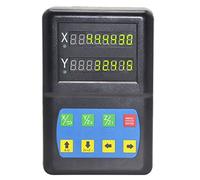 HYSOND 1/2/3 Axis Mini Size LED Dro Digital Readout Display, For Lathe Milling Electronic Measuring Instrument (Size : 2 Axis Dro Only)
