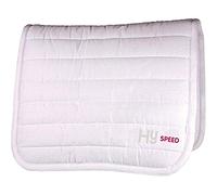 HySPEED Thick Reversible Comfort Protection Poly Saddle Pad/Saddlecloth-White