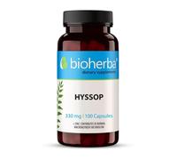 HYSSOP 330mg+Zinc - Dietary supplement Respiratory system, 100 caps