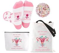 Hysterectomy Gifts for Women,4pcs Recovery Gift Set with Funny Reusable Grocery Bag, Care Present For Her Survivor Uterus Removal