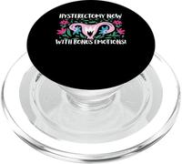 Hysterectomy Now With Bonus Emotions Awareness Uterus PopSockets PopGrip for MagSafe