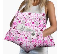 Hysterectomy Pillow for Abdominal Surgery, C Section Pillows, Post Hysterectomy Recovery Must Haves, Recovery Gifts Products, After Surgeries Tummy Tuck Pillow, Heart Surgery Pillows - Pink Bird