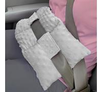 Hysterectomy Pillow Seatbelt Mastectomy Pillow with Pocket for Cervical Cancer Uterine Abdominal Post Surgery Abdomen Healing Protector C-Section Recovery Car Seat Belt Pad Cushion Support (Grey)