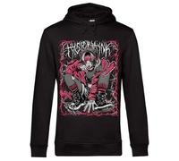 Hysteria Ink Spiky Girl Hoodie black S