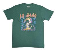 Hysteria T-Shirt Def Leppard Green M