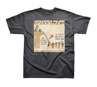Hysterical Histories Licensed 100% Cotton Black T-Shirt with 'Health & Safety' Funny Slogan Printed on The Front. Available in Sizes Small, Medium, Large, XL and XXL (XXL)