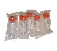 Hystool® - 5 Stool/Urine Universal Container. Sample Bottles Sterile Specimen Pot with Spoon. Individually Wrapped. Leak Proof Lids. with Labels for Laboratory Medical Testing 30ml Size.