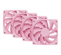 HYTE FAN- -FA12-SM-4 computer cooling system Processor 12 cm Rose 4 pc(s)
