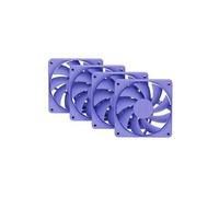 Hyte FA12 120mm PWM Fan – High-Airflow 4-Pack – Taro Milk