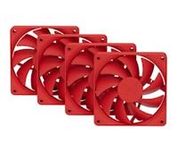 HYTE FA12 120mm PWM Fan 4 Pack - Wild Cherry