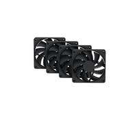 Hyte Fan FA12 120mm PWM 4 Pack Pitch Black