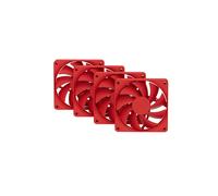 HYTE FAN- -FA12-RR-4 computer cooling system Processor 12 cm Red 4 pc(s)