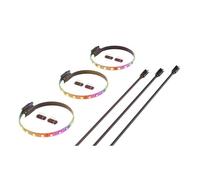 Hyte Ls10 Rgb Light Strips 330mm Black 3 Pack for PC Chassis