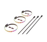 HYTE LS30 RGB Light Strips 1000mm Black 2 Pack