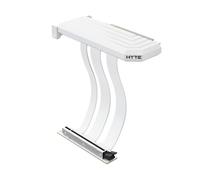 Hyte PCIe 5.0 Hyper Riser - PCI Express Gen 5.0 Vertical Riser Cable with Reinforced Metal Slot - Snow White (White)