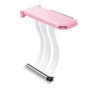 HYTE PCIe 5.0 Hyper Riser (x16) GPU Riser Cable 200mm Strawberry Milk
