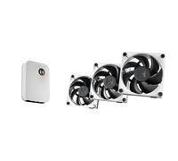 Hyte Thicc Fp12 120Mm Pwm Fan Cool White/Black 3 Pack + Nexus Portal Np50
