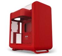 HYTE X50 Modern Performance ATX Mid-Tower PC Case - Cherry, Red