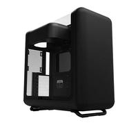 HYTE X50, Dual Chamber Mid Tower, Pitch Black, Acoustic Glass, ABS Mesh, USB 3.2