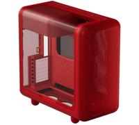 HYTE X50 Modern Performance ATX Mid-Tower PC Case - Cherry, Red
