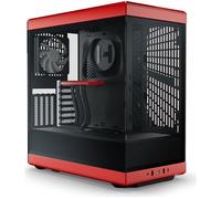 HYTE Y40 ATX Mid-Tower PC Case - Red, Red