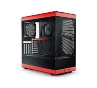 Hyte Y40 Mid Tower Case Red.Black Atx/M-Atx/M-Itx