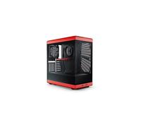 HYTE Y40 Red Panoramic Glass Mid-Tower ATX Case