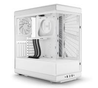 Hyte Y40 Modern Aesthetic Panoramic Tempered Glass Mid-Tower ATX Compu Hyte Multicolor