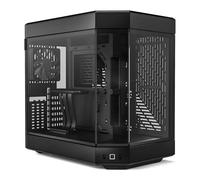 HYTE Y60 Case, Black, Mid Tower Chassis w/ Tempered Glass Windows, 3x 120mm Flow