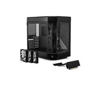 HYTE Y60 Mid Tower Panoramic Tempered Glass Gaming Case - Black