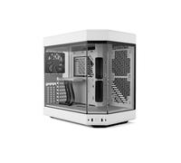HYTE Y60 Mid Tower Panoramic Tempered Glass Gaming Case - White