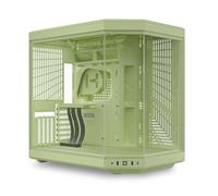 Hyte Y70 Mid-Tower ATX Gaming PC Desktop Case - Panoramic Tempered Glass - Dual Chamber - High Airflow Chassis - PCIE 4.0 Riser Cable Included - New Modern Aesthetic - Matcha Milk (Green)
