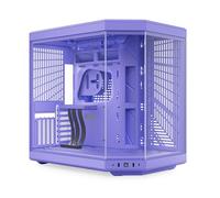 HYTE Y70 Mid-Tower ATX Gaming PC Desktop Case - Panoramic Tempered Glass - Dual Chamber - High Airflow Chassis - PCIE 4.0 Riser Cable Included - New Modern Aesthetic - Taro Milk (Purple)