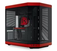 HYTE Y70 Midi Tower Black. Red