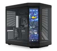 HYTE Y70 TOUCH 14.9" Infinite Dual Chamber Mid-Tower ATX Case - Pitch Black - CS-HYTE-Y70TTI-BB