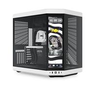HYTE Y70 Touch Infinite Dual Chamber ATX Mid Tower Modern Aesthetic Case with Integrated 2.5K LCD Touchscreen - Panda