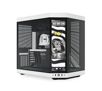 HYTE Y70 Touch Infinite Dual Chamber ATX Mid Tower Modern Aesthetic Case with Integrated 2.5K LCD Touchscreen - Panda
