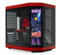 HYTE Y70 Touch Infinite Midi Tower Black, Cherry colour